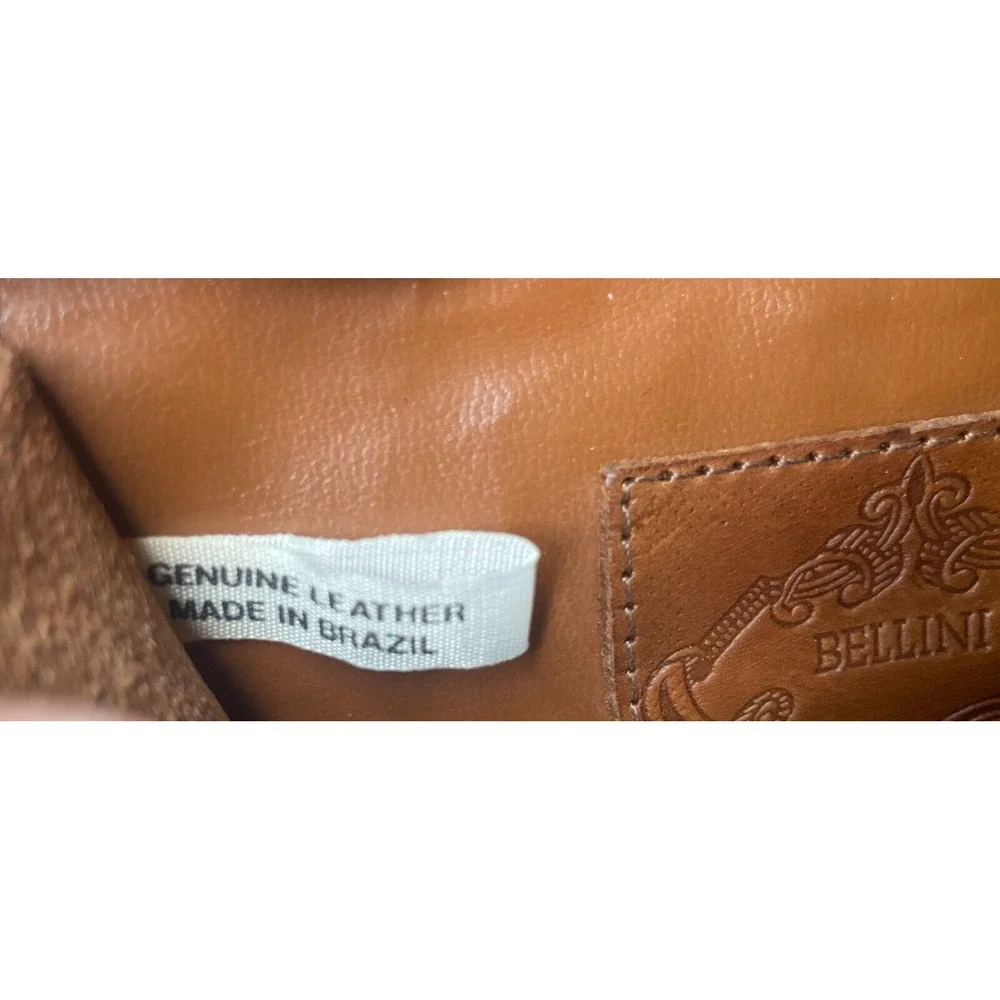 Bellini Vintage‎ Brown Leather Wallet With Belt Loops